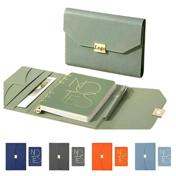 A5 Leather Journals  Notebook with Magnetic Closure