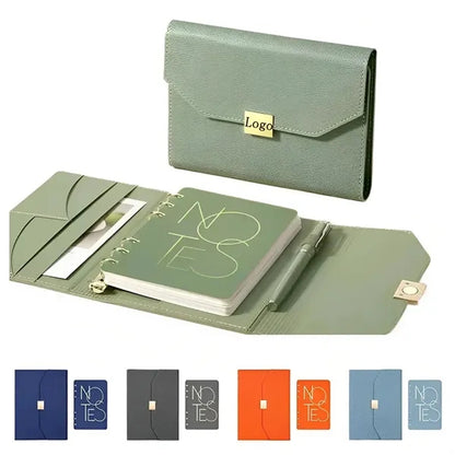 A5 Leather Journals  Notebook with Magnetic Closure