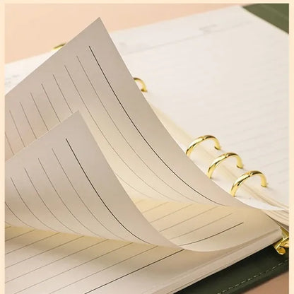 A5 Leather Journals  Notebook with Magnetic Closure