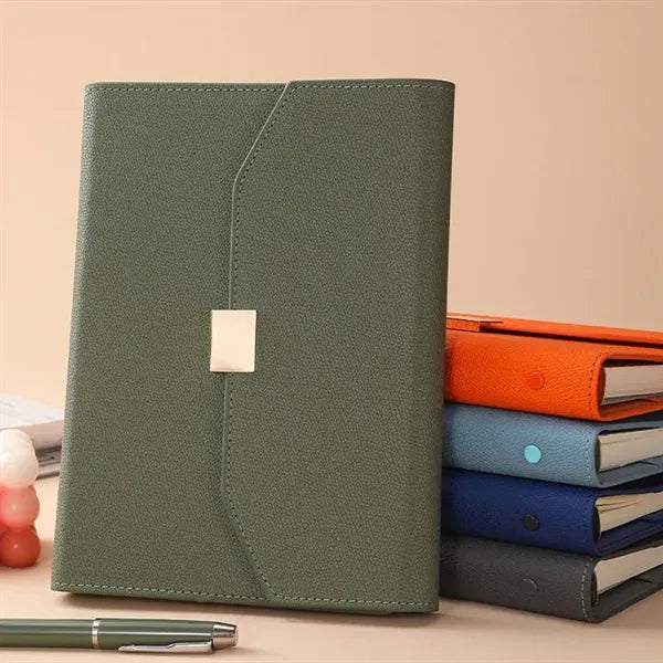 A5 Leather Journals  Notebook with Magnetic Closure