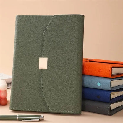 A5 Leather Journals  Notebook with Magnetic Closure