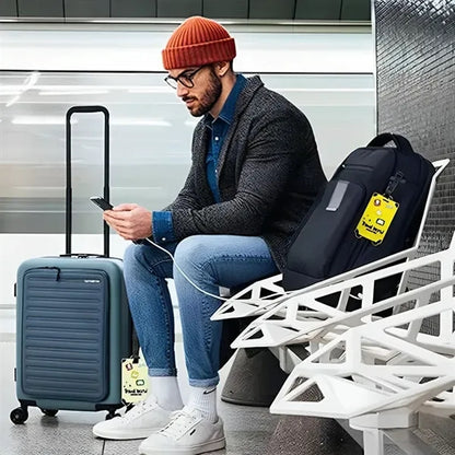 Silicone Luggage Suitcase Tags with Name Address