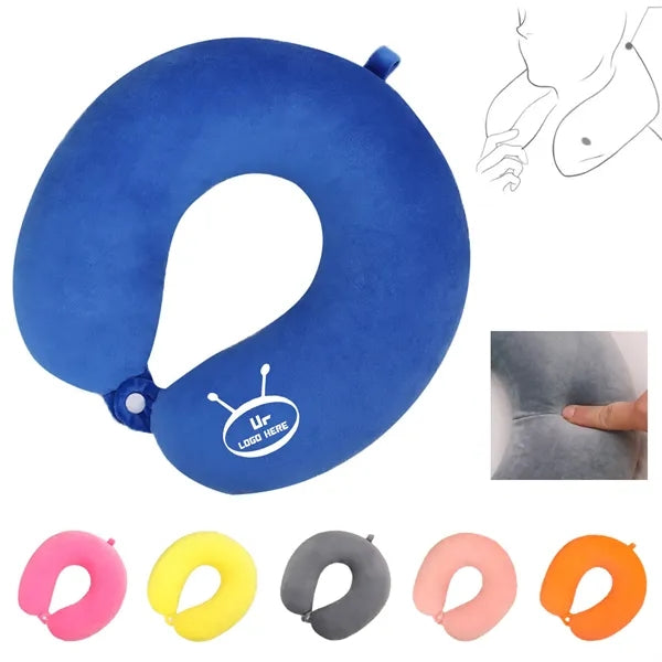 Travel Neck Pillow With Memory Foam