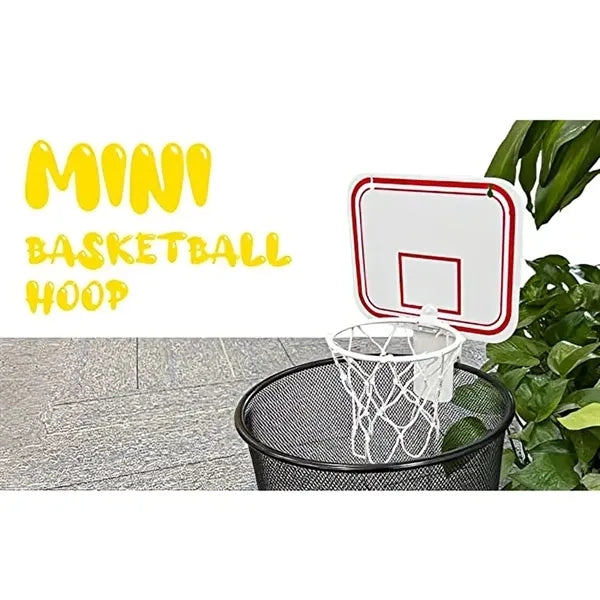 Mini Basketball Hoop with Clips and Suction Cups