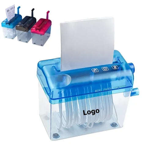 A6 Portable Mini Hand Shredder Documents Paper Cutting Tool