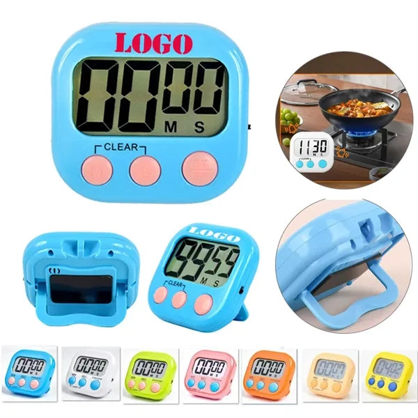 Digital Magnetic Kitchen Timer with Large Display