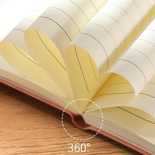 A5/A6 Soft Leather Journal Lined Notebook