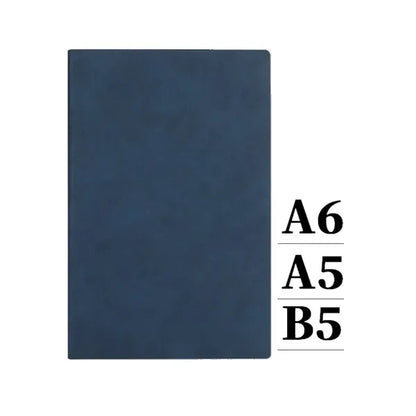 A5/A6 Soft Leather Journal Lined Notebook
