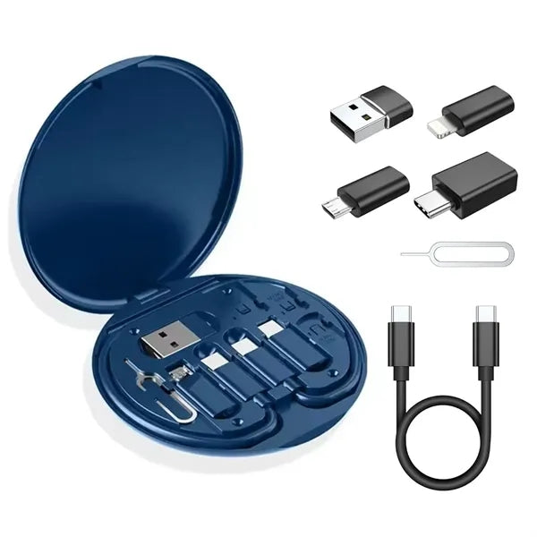 Multi-Port USB Charger  Universal Charging Adapter Kit