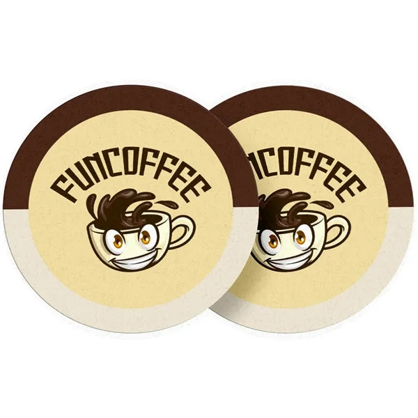 PVC Custom Cup Pad - 4" D