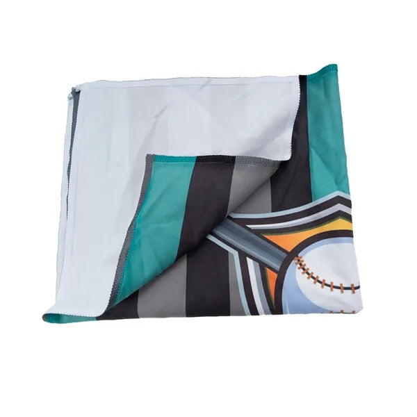 Sublimation Quick Dry Sports Rally Towel - 18" x 15"