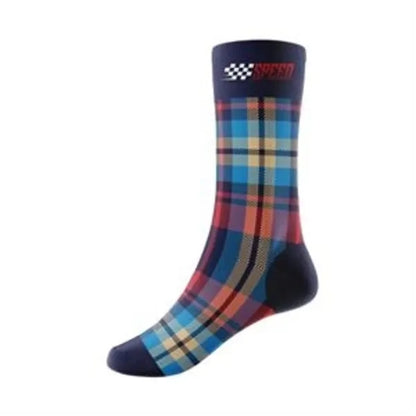 Adult 360 Degree Digital Print Cotton-Blend Crew Socks