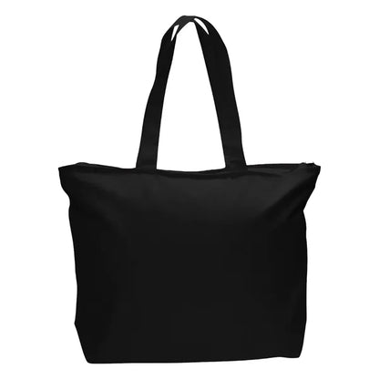 12 oz Cotton Canvas Large Tote Bag - 23"W x 17"H x 6"D x