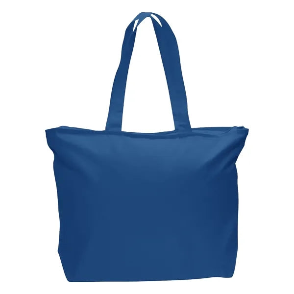 12 oz Cotton Canvas Large Tote Bag - 23"W x 17"H x 6"D x