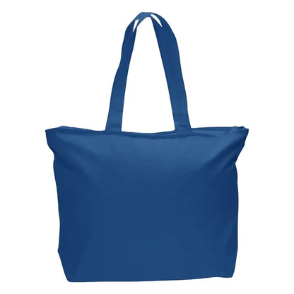12 oz Cotton Canvas Large Tote Bag - 23"W x 17"H x 6"D x