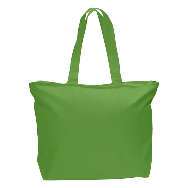 12 oz Cotton Canvas Large Tote Bag - 23"W x 17"H x 6"D x