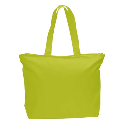 12 oz Cotton Canvas Large Tote Bag - 23"W x 17"H x 6"D x