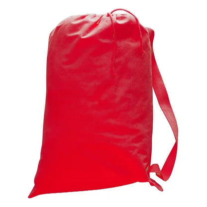 Custom 12 oz Cotton Canvas Laundry Bag w/ Drawstring - 19"W