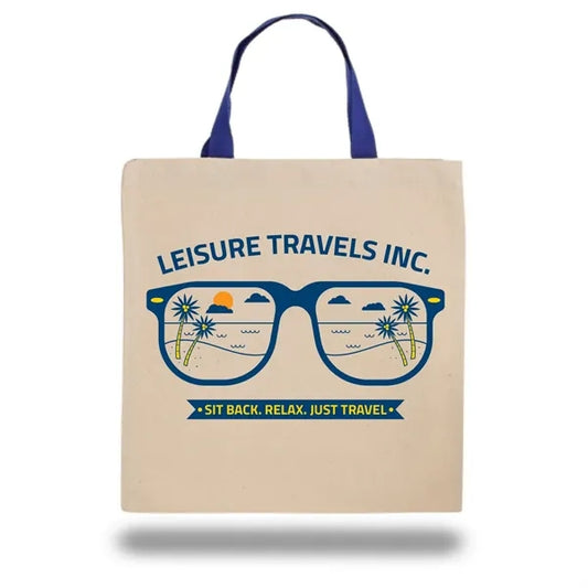 Sublimation 10 oz Poly Canvas Tote Bag - 14" x 14" x