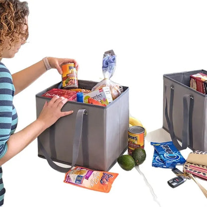 Non-Woven Foldable Bottom Reinforced Shopping Bag
