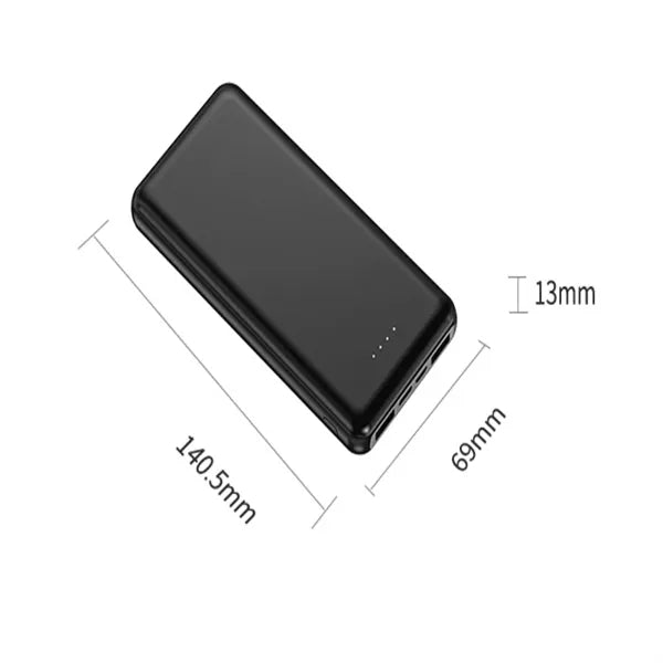 10000mAh Plastic Slim Power Bank