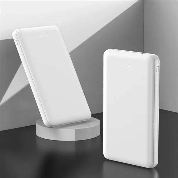 10000mAh Plastic Slim Power Bank