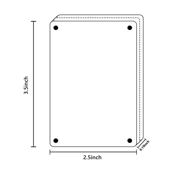 Clear Magnetic Acrylic Photo Frame