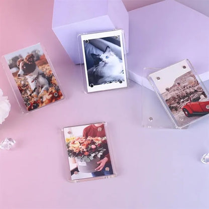 Clear Magnetic Acrylic Photo Frame