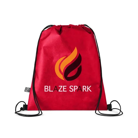 Recycled Non-Woven Drawstring Bag