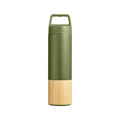 20 oz Tao Bamboo Vacuum Insulated Stainless Steel Bottle