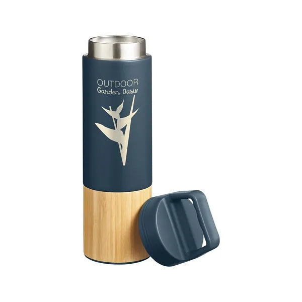 20 oz Tao Bamboo Vacuum Insulated Stainless Steel Bottle