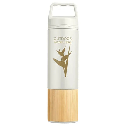 20 oz Tao Bamboo Vacuum Insulated Stainless Steel Bottle