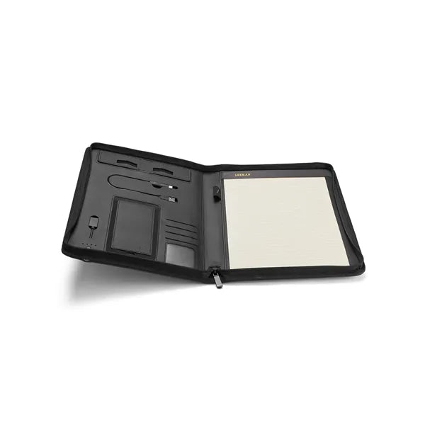 Leeman Roma Tech Portfolio With Power Bank And Wireless C...