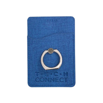 Leeman RFID Phone Pocket With Metal Ring Stand