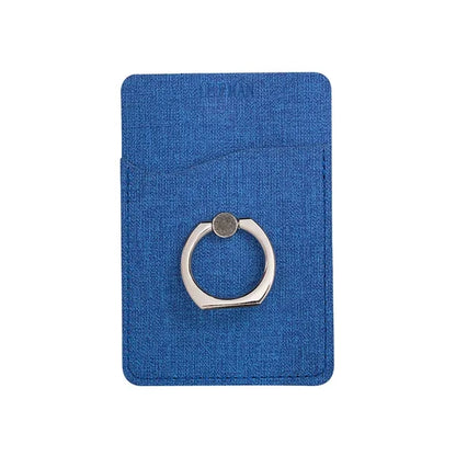 Leeman RFID Phone Pocket With Metal Ring Stand