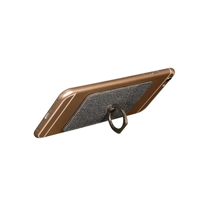 Leeman RFID Phone Pocket With Metal Ring Stand