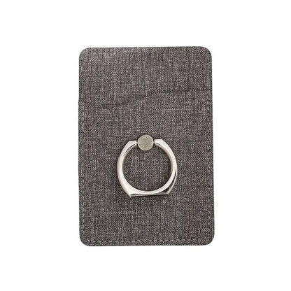 Leeman RFID Phone Pocket With Metal Ring Stand
