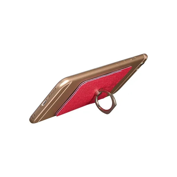 Leeman RFID Phone Pocket With Metal Ring Stand