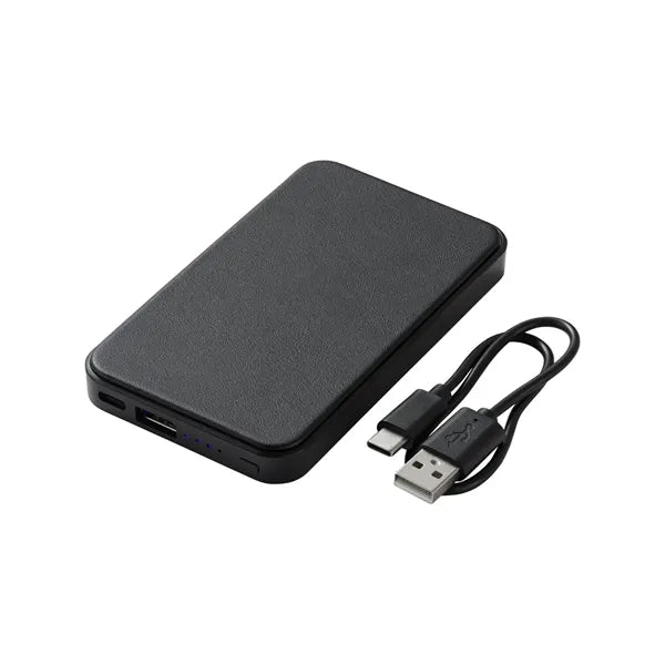 Italian Thermo PU 5000mAh Phone Power Bank