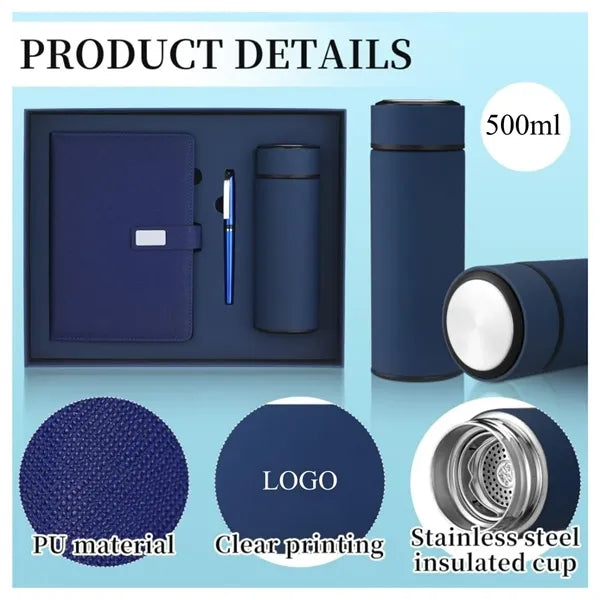 Business Notebook Pen Tumbler Gift Sets