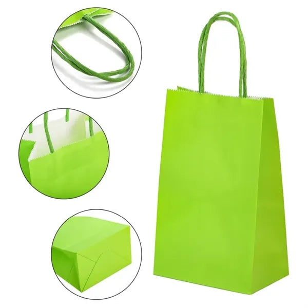 Large Gift Paper Bags with Handles Bulk