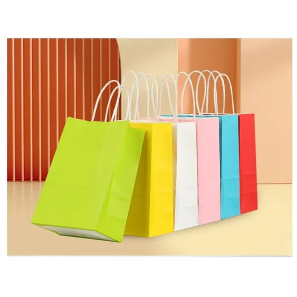 Large Gift Paper Bags with Handles Bulk