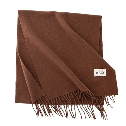Soft Cashmere Feel Wide Winter Scarf
