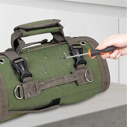 Portable Foldable Roll Up Tool Bag Organizer