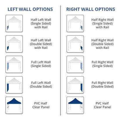 Steel Custom Canopy Tent - Topper and frame (10'x10')