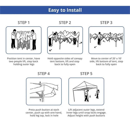 15 Ft Canopy Tent Topper Only