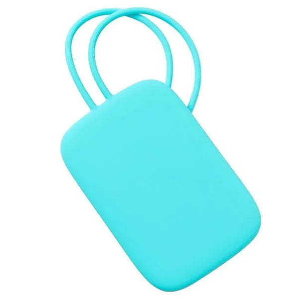 Siliconel Suitcase Luggage Tag With Name ID Card