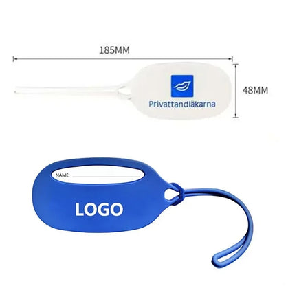 Silicone Luggage Tag With Name ID Card