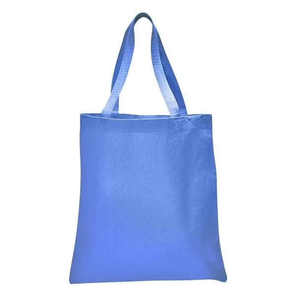 Value 6 oz Cotton Canvas Tote Bag - 15"W x16"H x 3"D x