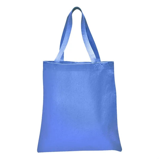 Value 6 oz Cotton Canvas Tote Bag - 15"W x16"H x 3"D x
